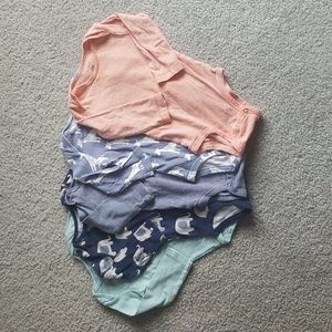 Carter's Set of 5 Onesies, Sz 12m